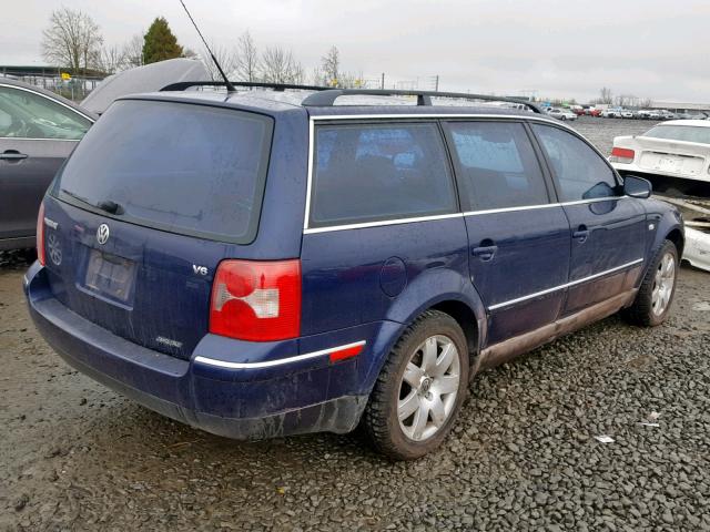 WVWWH63B82E329828 - 2002 VOLKSWAGEN PASSAT GLX 蓝色 照片 4