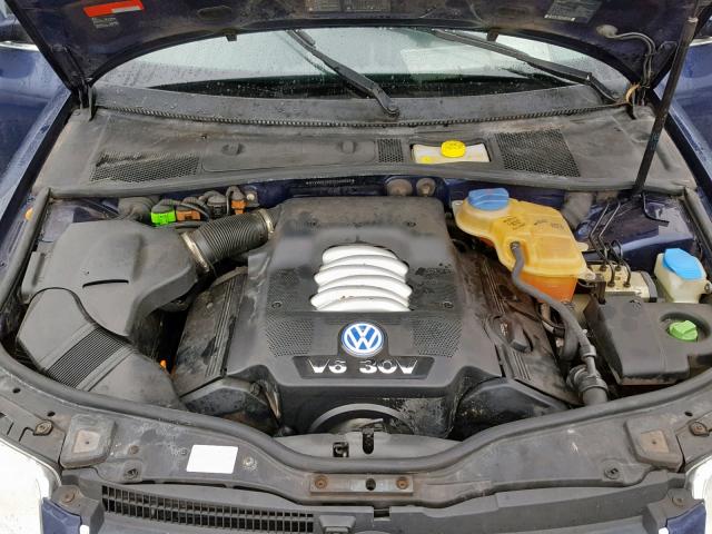 WVWWH63B82E329828 - 2002 VOLKSWAGEN PASSAT GLX 蓝色 照片 7