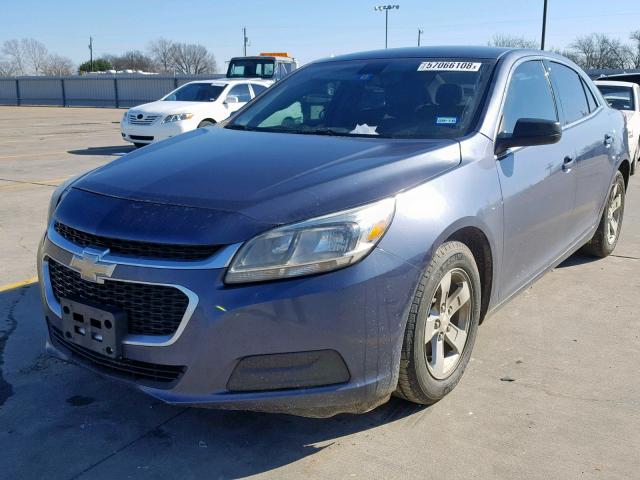1G11B5SL3FF288145 - 2015 CHEVROLET MALIBU LS BLUE photo 2