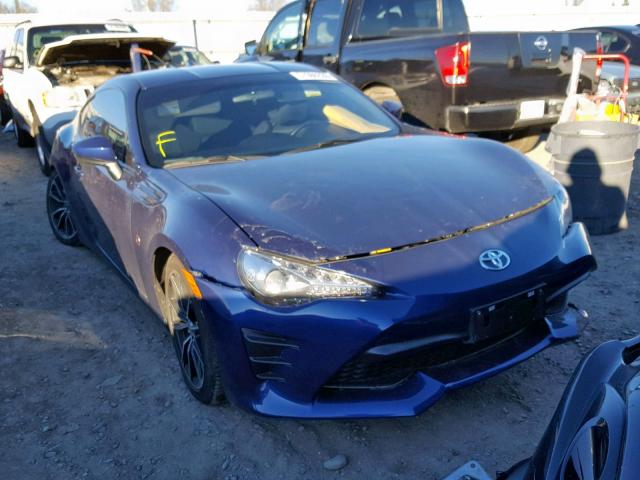 JF1ZNAA18H8709171 - 2017 TOYOTA 86 BASE BLUE photo 1