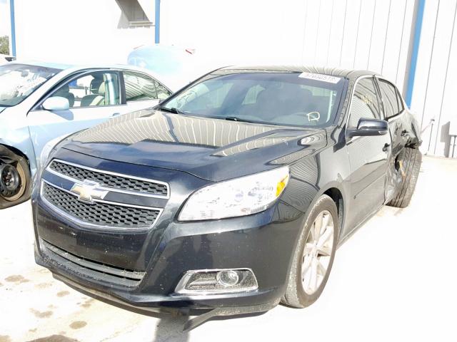 1G11E5SA4DF177557 - 2013 CHEVROLET MALIBU 2LT BLACK photo 2