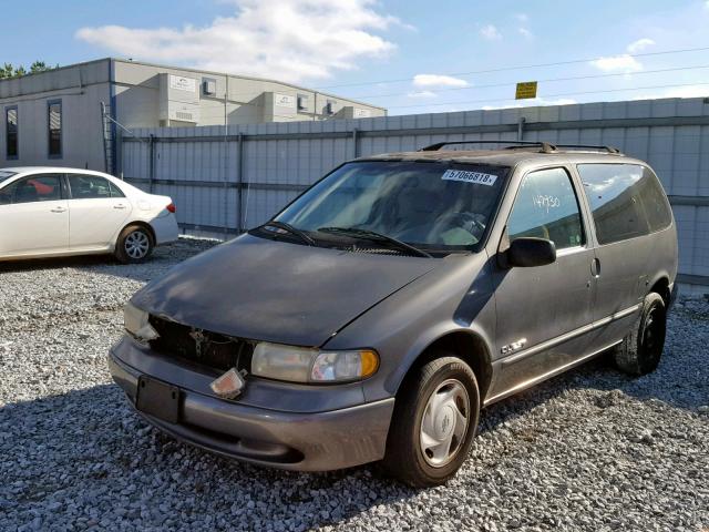 4N2DN11W2TD800563 - 1996 NISSAN QUEST XE GRAY photo 2