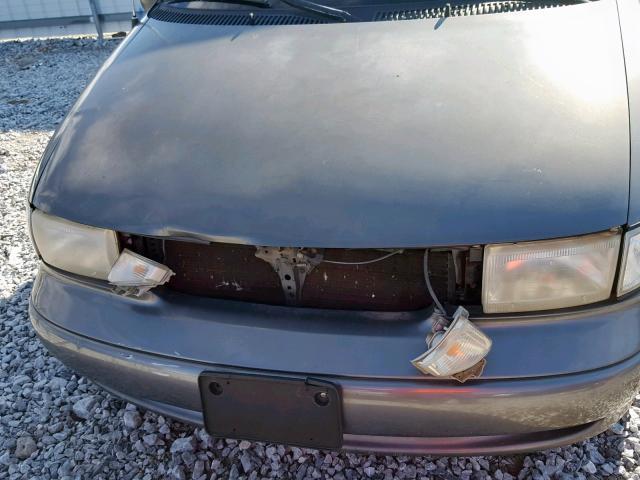 4N2DN11W2TD800563 - 1996 NISSAN QUEST XE GRAY photo 9