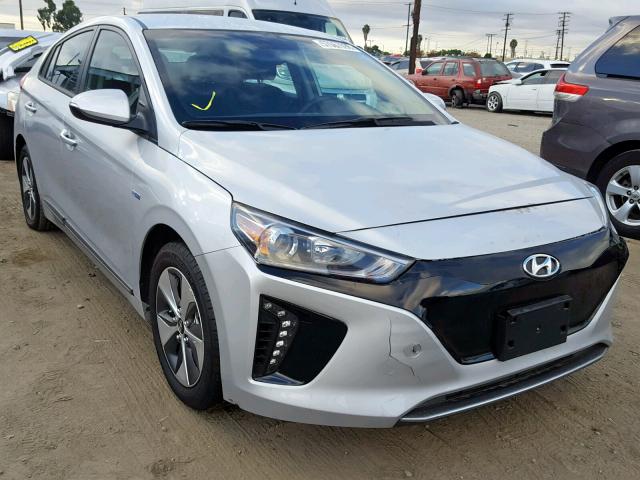 KMHC75LH4JU026758 - 2018 HYUNDAI IONIQ ELEC SILVER photo 1