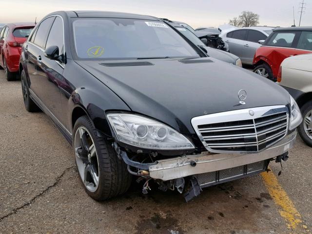 WDDNG71X58A154835 - 2008 MERCEDES-BENZ S 550 BLACK photo 1