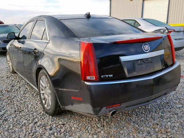 1G6DE5EY3B0169143 - 2011 CADILLAC CTS LUXURY BLACK photo 3