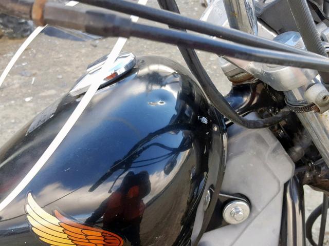 JH2RC1904FM103583 - 1985 HONDA VT700 C BLACK photo 9