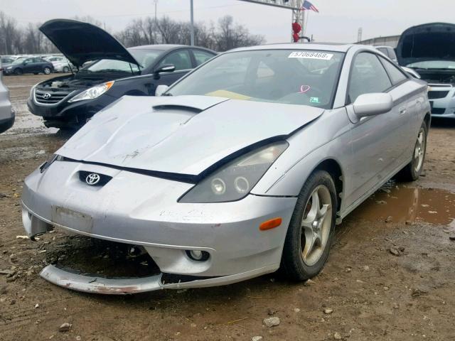 JTDDY32T210050709 - 2001 TOYOTA CELICA GT- SILVER photo 2