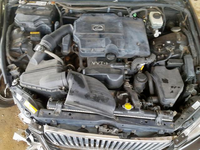 JTHBD192330073230 - 2003 LEXUS IS 300 CHARCOAL photo 7