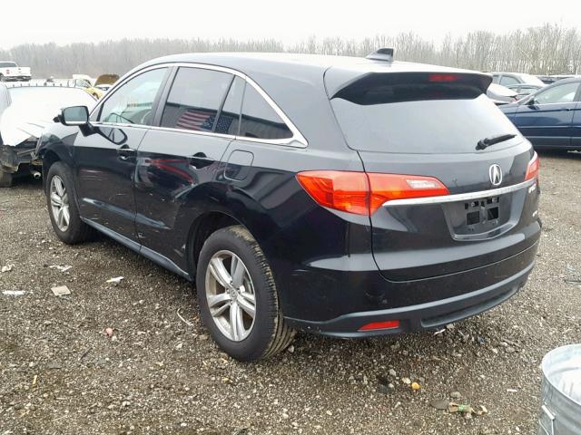 5J8TB4H53DL008081 - 2013 ACURA RDX TECHNO أسود صورة 3