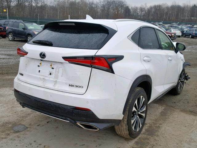 JTJBARBZXJ2161951 - 2018 LEXUS NX 200T WHITE photo 4