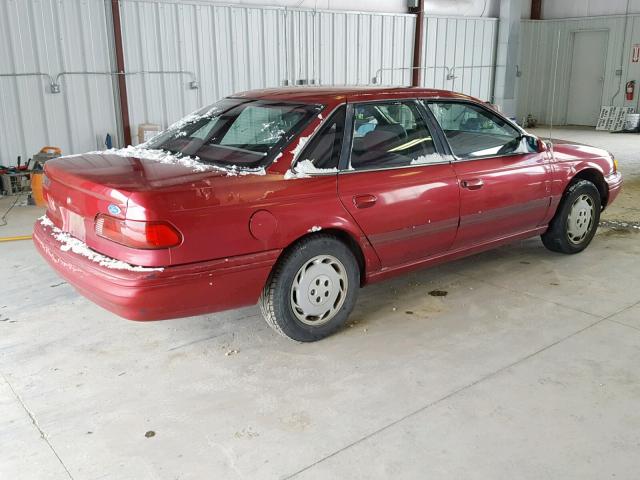 1FALP52UXRG252709 - 1994 FORD TAURUS GL RED photo 4