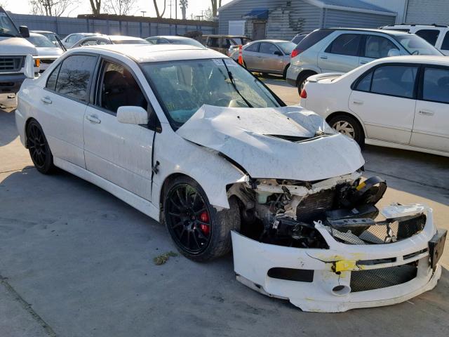 JA3AH86C66U047787 - 2006 MITSUBISHI LANCER EVO WHITE photo 1