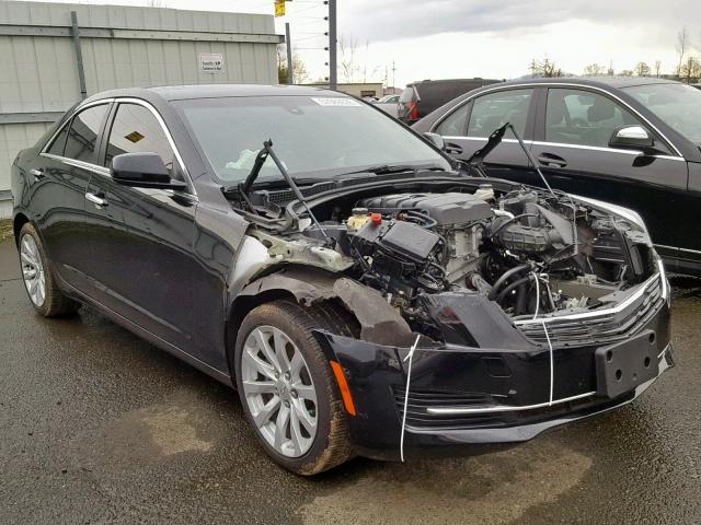 1G6AA5RX9H0189177 - 2017 CADILLAC ATS BLACK photo 1