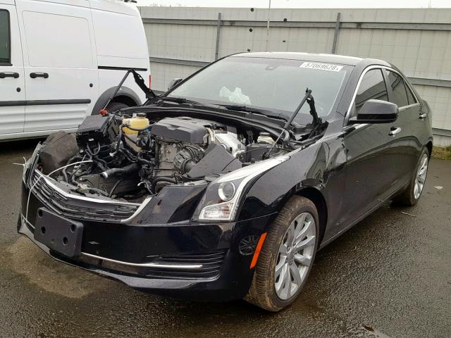 1G6AA5RX9H0189177 - 2017 CADILLAC ATS BLACK photo 2