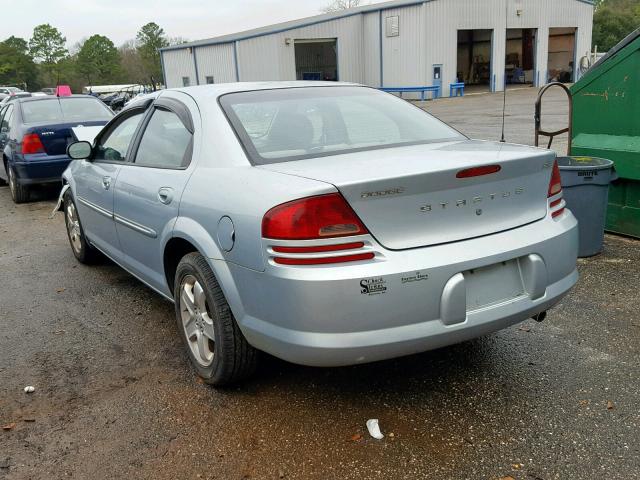 1B3EL56R42N114820 - 2002 DODGE STRATUS ES SILVER photo 3