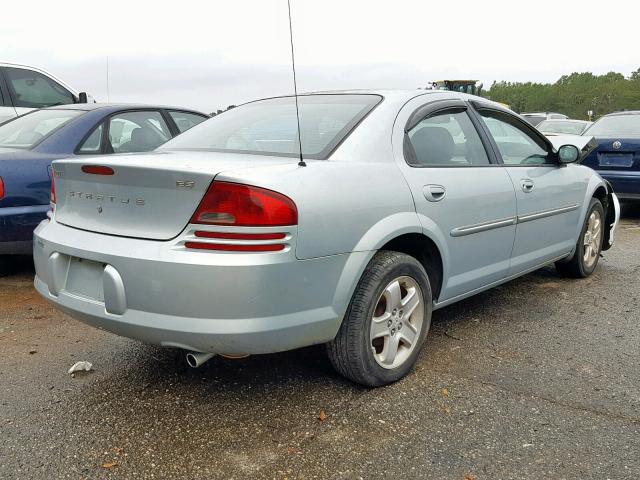 1B3EL56R42N114820 - 2002 DODGE STRATUS ES SILVER photo 4