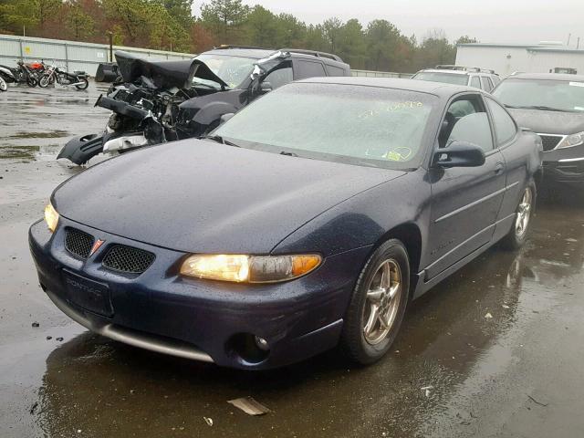 1G2WP12K62F274429 - 2002 PONTIAC GRAND PRIX ლურჯი ფოტო 2