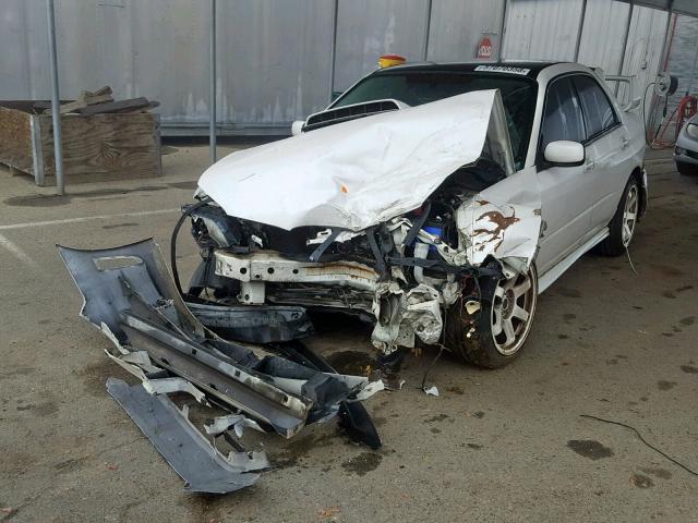 JF1GD74677G517751 - 2007 SUBARU IMPREZA WR WHITE photo 2