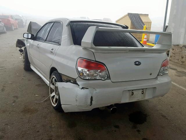 JF1GD74677G517751 - 2007 SUBARU IMPREZA WR WHITE photo 3