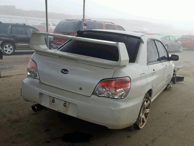 JF1GD74677G517751 - 2007 SUBARU IMPREZA WR WHITE photo 4