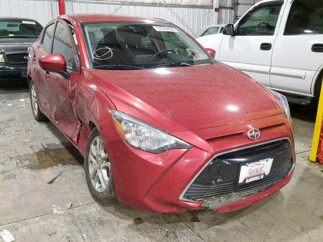 3MYDLBZV4GY113888 - 2016 TOYOTA SCION IA MAROON photo 1