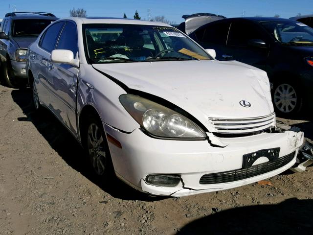 JTHBF30G020085459 - 2002 LEXUS ES 300 WHITE photo 1