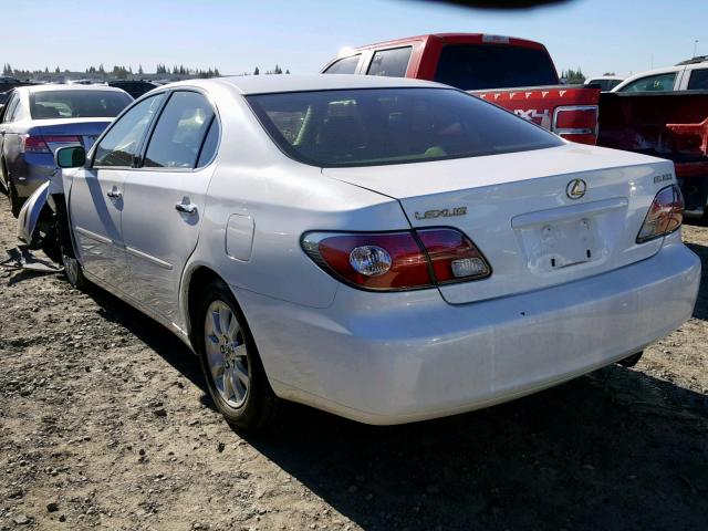 JTHBF30G020085459 - 2002 LEXUS ES 300 WHITE photo 3