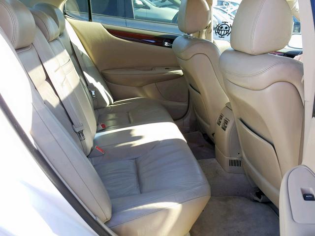 JTHBF30G020085459 - 2002 LEXUS ES 300 WHITE photo 6