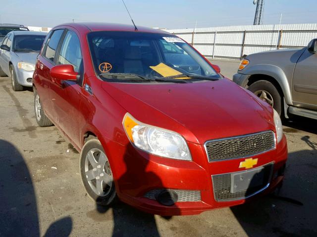 KL1TD6DE5BB160660 - 2011 CHEVROLET AVEO LS BURGUNDY photo 1