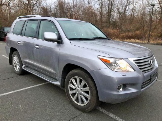 JTJHY00W084000663 - 2008 LEXUS LX 570 GRAY photo 1