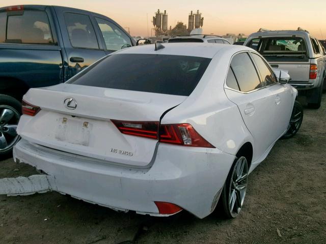 JTHBE1D23E5008789 - 2014 LEXUS IS 350 WHITE photo 4