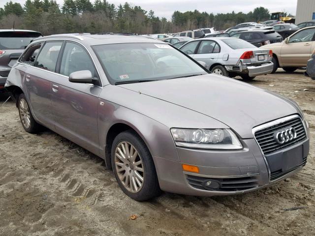 WAUKH74FX6N140560 - 2006 AUDI A6 AVANT Q GRAY photo 1