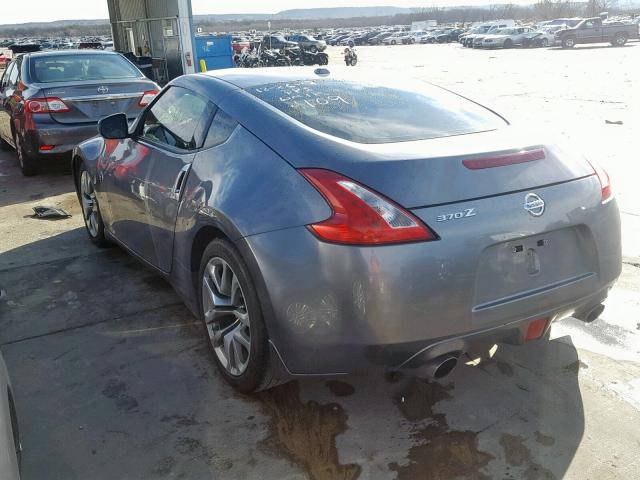 JN1AZ4EH8DM384109 - 2013 NISSAN 370Z BASE GRAY photo 3