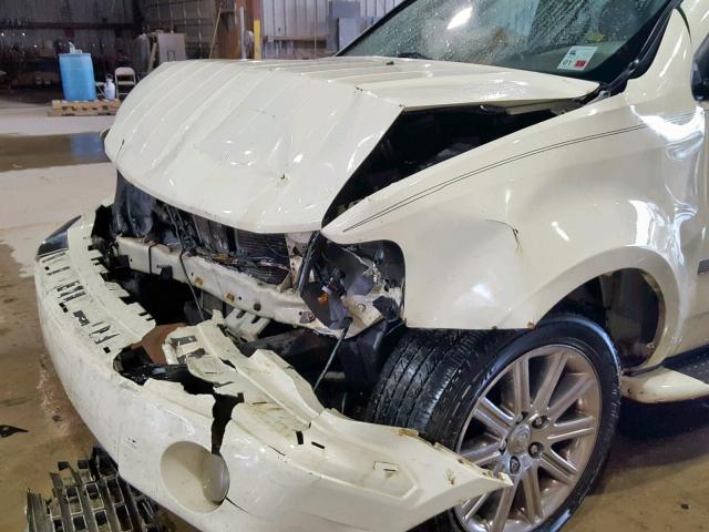 1A8HX58T89F702547 - 2009 CHRYSLER ASPEN LIMI CREAM photo 9