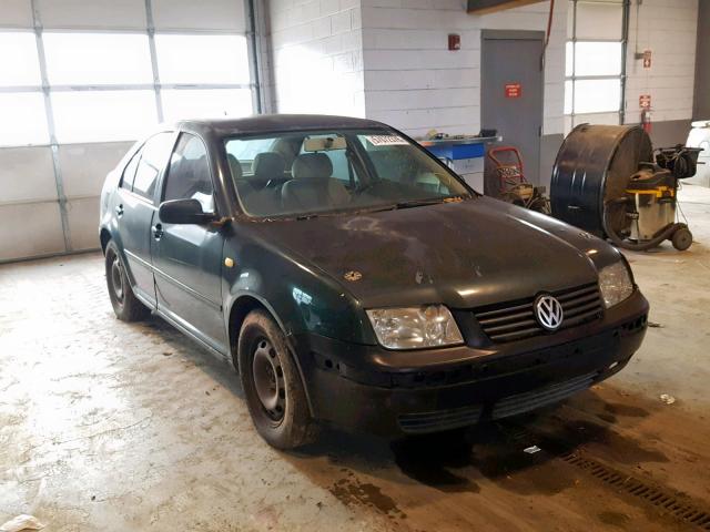 3VWSA29MXXM016881 - 1999 VOLKSWAGEN JETTA GLS GREEN photo 1