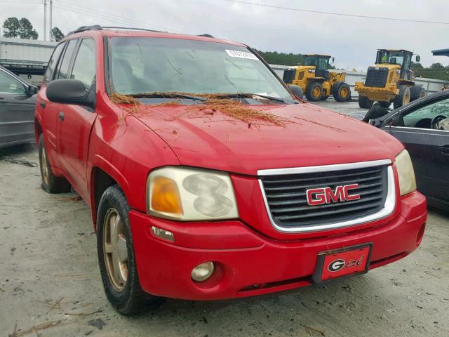 1GKDS13S722519055 - 2002 GMC ENVOY RED photo 1