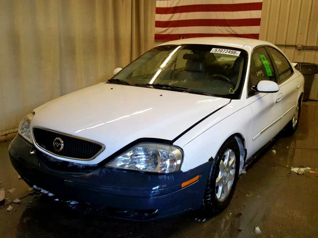 1MEFM53U51G623258 - 2001 MERCURY SABLE LS WHITE photo 2