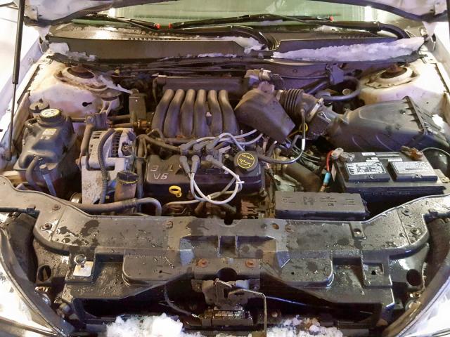 1MEFM53U51G623258 - 2001 MERCURY SABLE LS WHITE photo 7