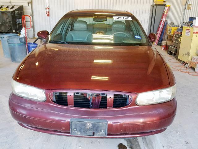 2G4WY55J4Y1195954 - 2000 BUICK CENTURY LI BURGUNDY photo 9