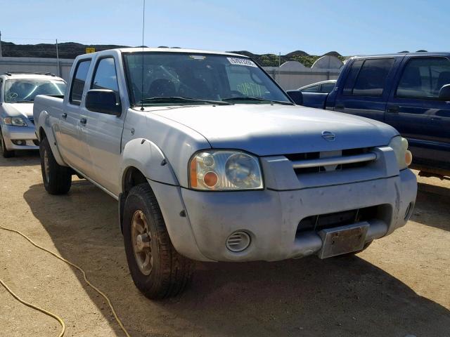 1N6ED29X82C310207 - 2002 NISSAN FRONTIER C SILVER photo 1