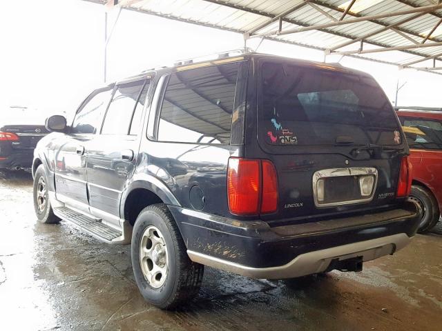 5LMEU27R52LJ18775 - 2002 LINCOLN NAVIGATOR 黑色 照片 3