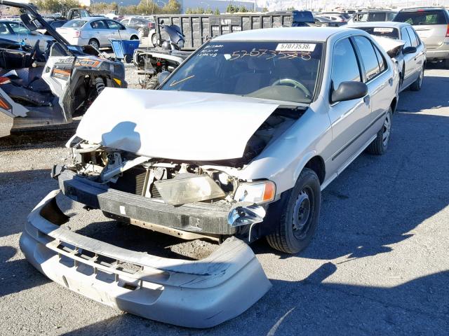 1N4AB41D0TC757223 - 1996 NISSAN SENTRA E SILVER photo 2