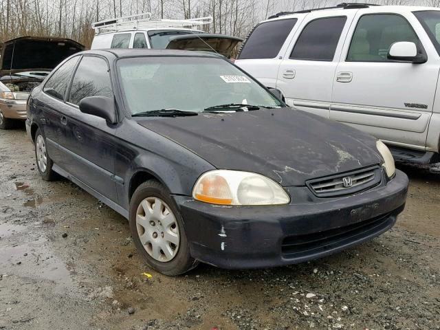 1HGEJ6221WL114120 - 1998 HONDA CIVIC DX BLACK photo 1