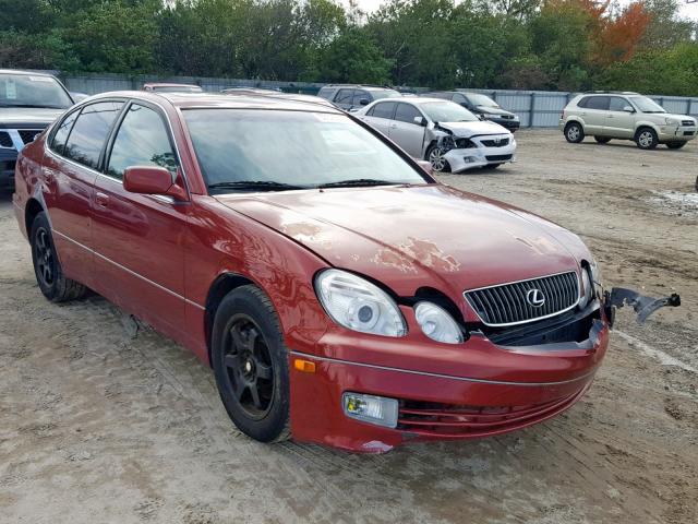 JT8BD69SX10141808 - 2001 LEXUS GS 300 BURGUNDY photo 1