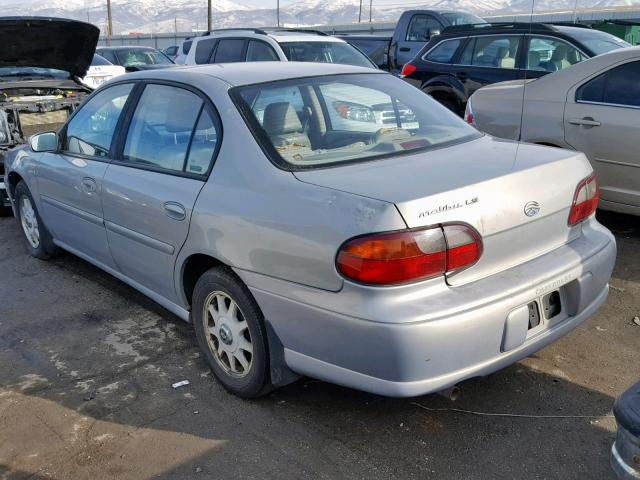 1G1NE52M4X6218091 - 1999 CHEVROLET MALIBU LS Gümüş foto 3