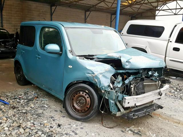 JN8AZ2KR7AT152850 - 2010 NISSAN CUBE BASE BLUE photo 1