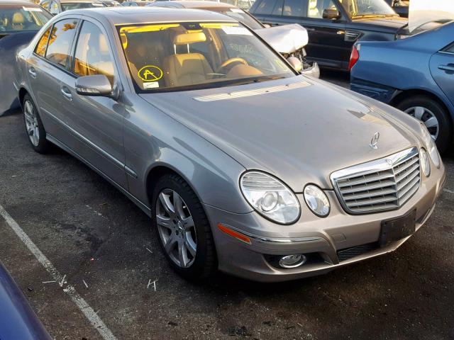 WDBUF56X47B013719 - 2007 MERCEDES-BENZ E 350 SILVER photo 1