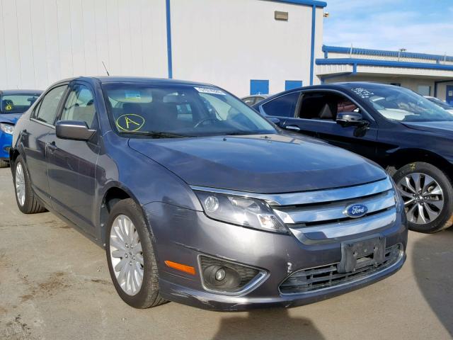 3FADP0L36AR343955 - 2010 FORD FUSION HYB GRAY photo 1