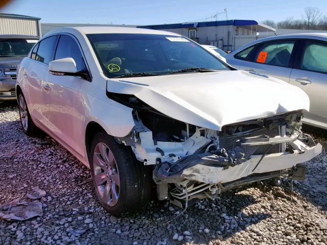 1G4GC5EGXAF251272 - 2010 BUICK LACROSSE C WHITE photo 1